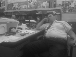 A Warner Robins, GA teacher slumbers